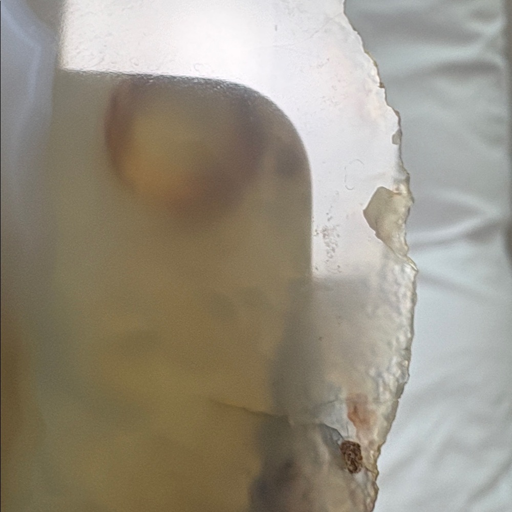 Gray, Tan and White Polished Agate Coasters - Set of 6 - Picture 15 of 15